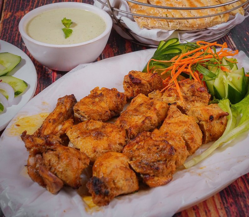 Chicken Tikkah Boti (3 Seekh)