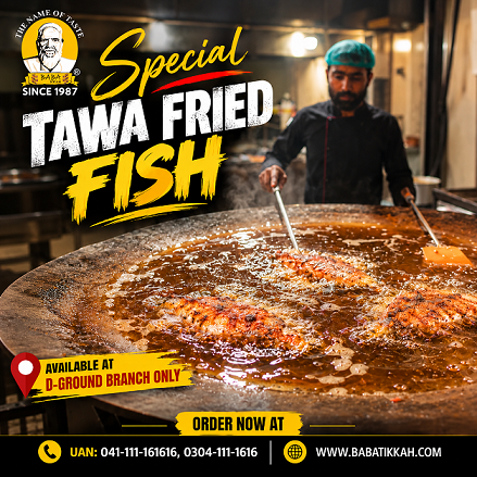 Special Tawa Fried Fish 1KG